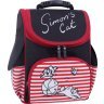 Каркасный школьный рюкзак из текстиля Simon's cat - Bagland 53760 - 1