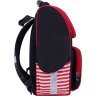 Каркасный школьный рюкзак из текстиля Simon's cat - Bagland 53760 - 2