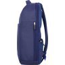 Мужской рюкзак синего цвета из плотного текстиля с отсеком под ноутбук Bagland (54160) - 4