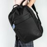 Мужской рюкзак синего цвета из плотного текстиля с отсеком под ноутбук Bagland (54160) - 7
