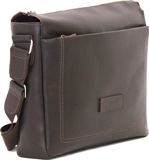 Мужская сумка мессенджер коричневого цвета VATTO (12001)