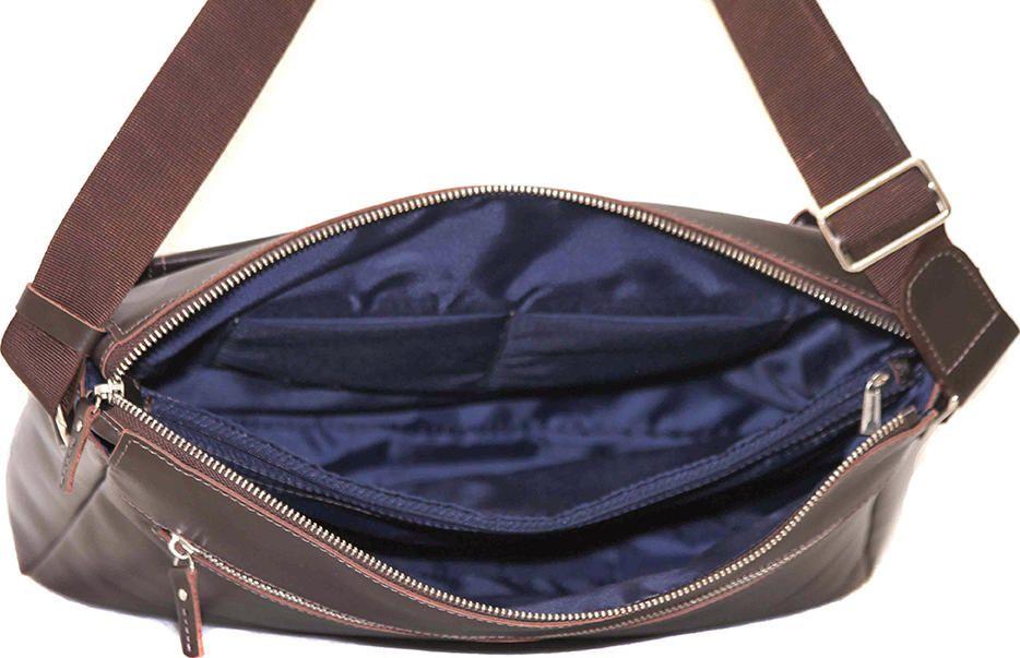 Мужская сумка мессенджер коричневого цвета VATTO (12001)