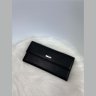 Тонкий кожаный кошелек черного цвета KARYA (1142-45) - 11