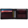 Темно-бордовый мужской кошелек из высококачественной кожи с монетницей Visconti Zanotti 69260 - 16