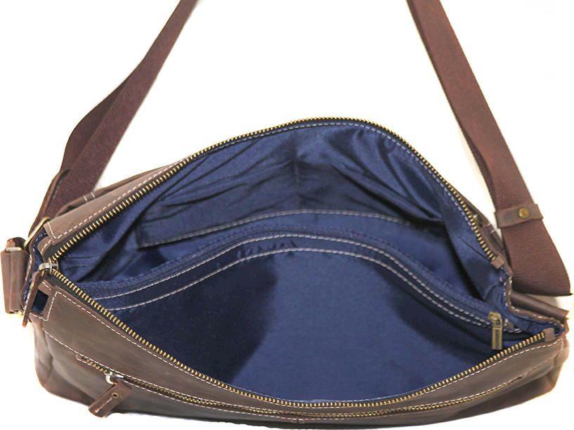 Мужская кожаная сумка винтажного стиля VATTO (12002)