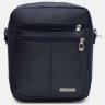 Синяя текстильная мужская сумка-планшет среднего размера Monsen (21897) - 2