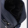 Синяя текстильная мужская сумка-планшет среднего размера Monsen (21897) - 5