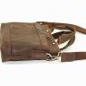 Мужская винтажная сумка коричневого цвета VATTO (11903) - 3