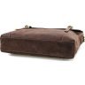Качественный мужской портфель коричневого цвета в винтажном стиле VINTAGE STYLE (14441) - 8