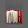 Женский кожаный блокнот (Софт-бук) красного цвета на хлястике - BlankNote (41963) - 3