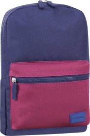 Темно-синий текстильный рюкзак большого размера Bagland (52763)