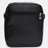 Mужская черная сумка на плечо среднего размера из текстиля Monsen (21893) - 3