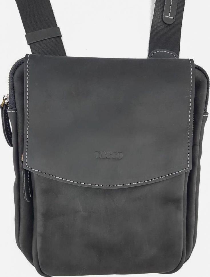 Компактная сумка вертикального типа из винтажной кожи Крейзи VATTO (11705)