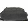 Классический мужской рюкзак черного цвета с клапаном VATTO (12104) - 6