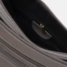 Женская кожаная сумка серого цвета с одной лямкой Keizer (22053) - 5