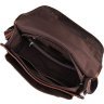 Наплечная сумка мессенджер из винтажной кожи с клапаном VINTAGE STYLE (14476) - 9