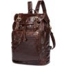 Современный городской рюкзак из натуральной кожи VINTAGE STYLE (14843) - 3