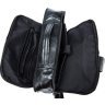 Элегантный черный рюкзак под ноутбук на два отделения VINTAGE STYLE (14845) - 5