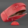 Удобный мини-рюкзак из качественной кожи в красном цвете BlankNote Kylie (12841) - 3