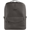 Кожаный рюкзак темно-бежевого цвета на молнии BlankNote Cooper (12844) - 1