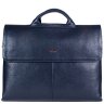 Синяя сумка-портфель из качественной турецкой кожи - DESISAN (11587) - 1