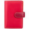 Красно-бордовый кожаный женский кошелек среднего размера с RFID - Visconti Fiji 68765 - 9