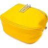 Желтая женская сумка через плечо из натуральной кожи Vintage (2422116) - 3