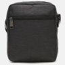 Недорогая мужская текстильная сумка на плечо в черном цвете Monsen (21932) - 2