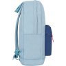 Детский рюкзак бирюзового цвета из текстиля с принтом Bagland (54167) - 2