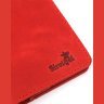 Красный женский кошелек из натуральной кожи в винтажном стиле с застежкой Shvigel (2416602) - 6