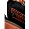 Женский добротный коричневый рюкзак из матовой кожи TARWA (19792) - 3