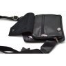 Мужская сумка-кобура на одно плечо из черной кожи TARWA (19928) - 6