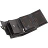 Многофункциональное портмоне черного цвета из кожи высокого качества Tony Bellucci (10726) - 5