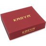 Подарочный набор из кожаных аксессуаров красного цвета для девушки (кошелек и визитница) KARYA (19850) - 6