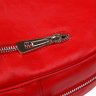Небольшой женский кожаный рюкзак насыщенного красного цвета Shvigel (16316) - 5