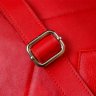 Небольшой женский кожаный рюкзак насыщенного красного цвета Shvigel (16316) - 10