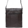 Мужская коричневая сумка на плечо из кожи Borsa Leather (19326) - 3