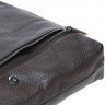 Мужская коричневая сумка на плечо из кожи Borsa Leather (19326) - 7