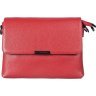 Модная сумка красного цвета из натуральной кожи Desisan (2010-04) - 1