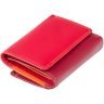 Красно-бордовый женский кошелек среднего размера из натуральной кожи с RFID - Visconti Biola 68868 - 10