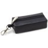 Черная ключница из высококачественной кожи на молнии Visconti Prato 68968 - 1