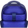 Синий мужской рюкзак из влагоотталкивающего текстиля на молнии Bagland (54069) - 4