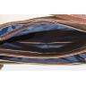 Мужская винтажная сумка коричневого цвета VATTO (11910) - 7