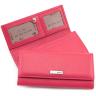 Женский компактный кошелек розового цвета KARYA (16180) - 1