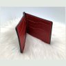 Стильный черно-красный зажим для купюр и карточек Grande Pelle (13104) - 7
