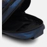 Синий мужской рюкзак-слинг из текстиля на два отделения Monsen (22128) - 5