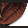 Коричневая мужская плечевая сумка среднего размера из высококачественной натуральной кожи Visconti 68770 - 8