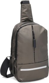 Коричневий міський чоловічий рюкзак-слінг із текстилю Monsen (22117)