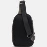 Коричневый городской мужской рюкзак-слинг из текстиля Monsen (22117) - 3