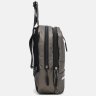 Коричневый городской мужской рюкзак-слинг из текстиля Monsen (22117) - 4